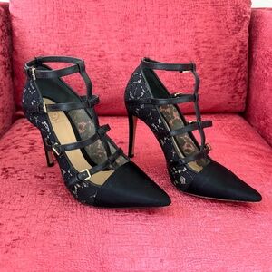Tory Burch Sutton Camillia Cage Pumps